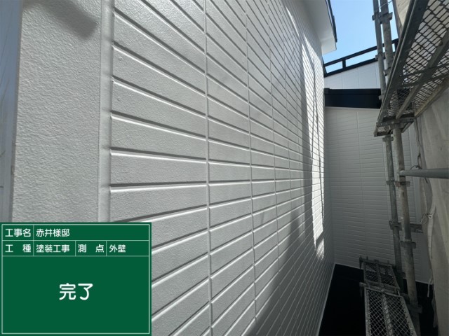 外壁窯業系サイディング・完了