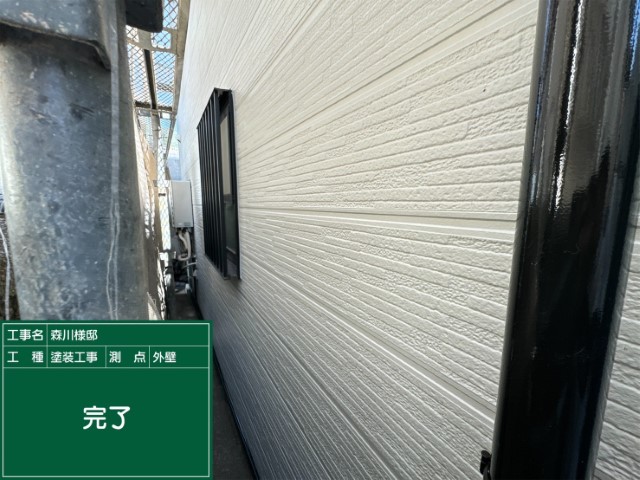 サイデング壁・完了