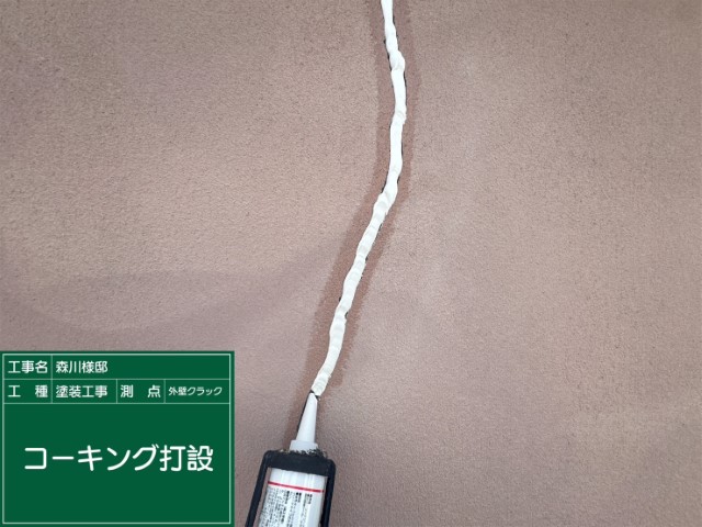 外壁・シーリング打設