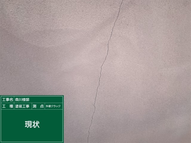 外壁・クラック現状