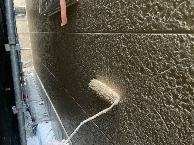 外壁・上塗り２回目
