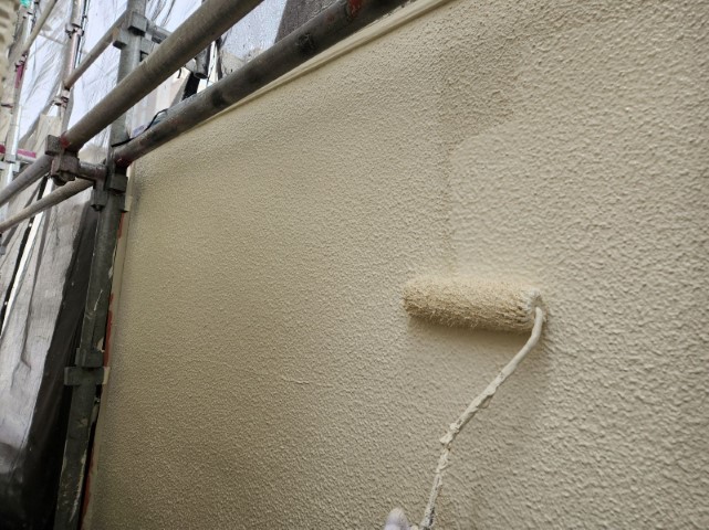 塀・上塗り２回目