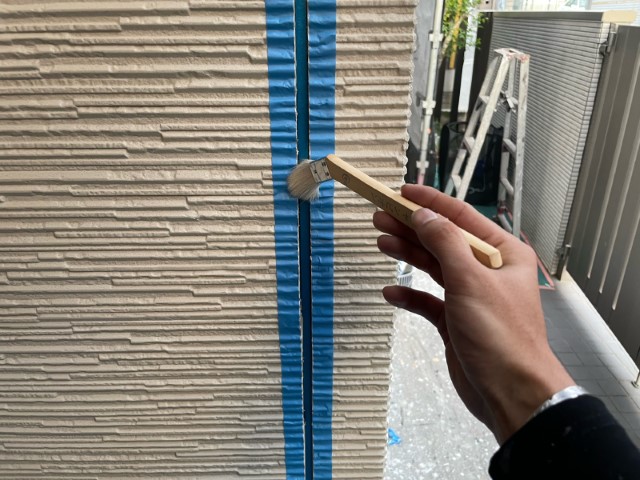 板前目地・プライマー散布