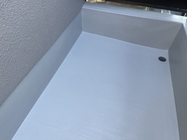 ベランダ土間・完了