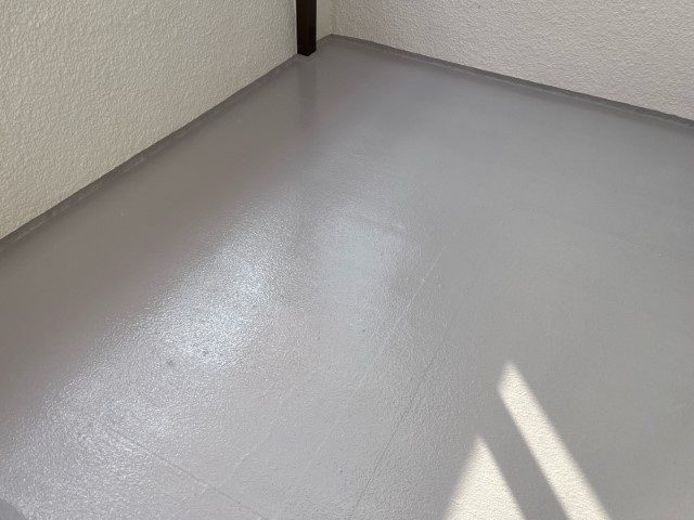 ベランダ土間・完了