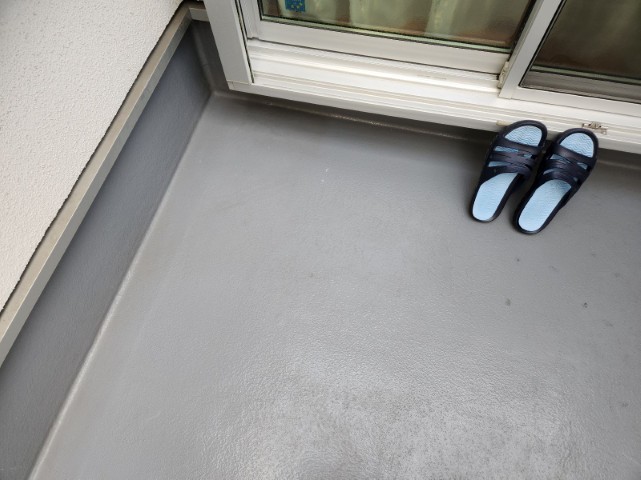 ベランダ土間・現状