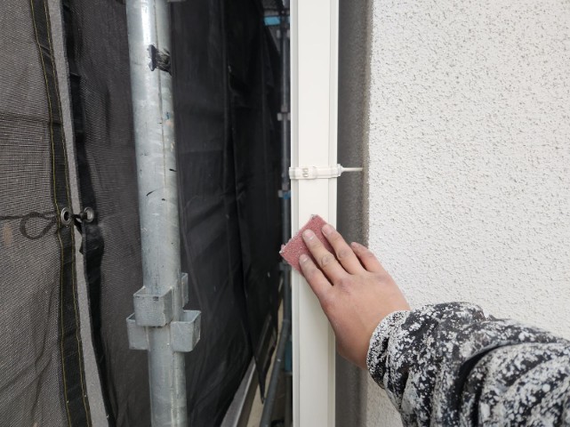 竪樋・目ざらし