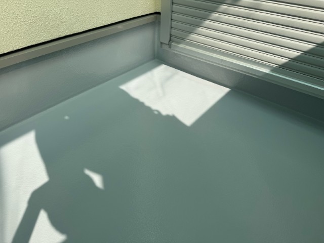 ベランダ土間・完了