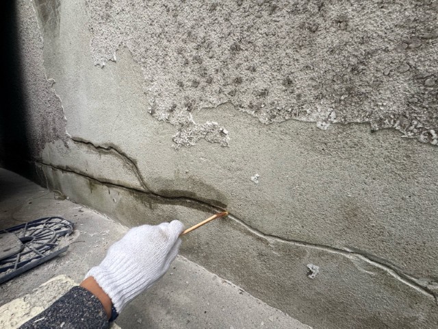 外壁・プライマー散布
