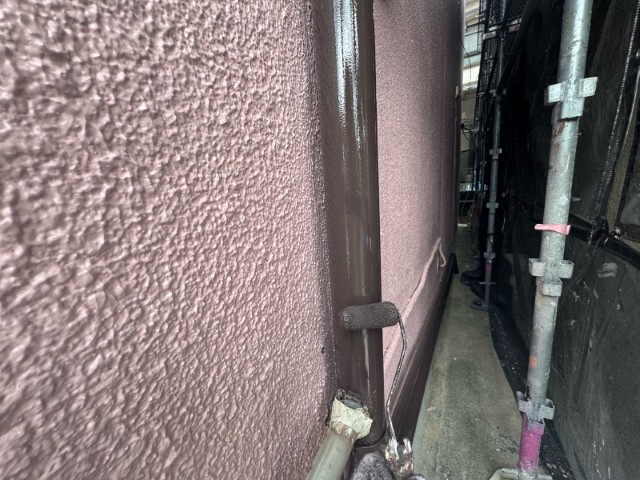 樋・上塗り２回目