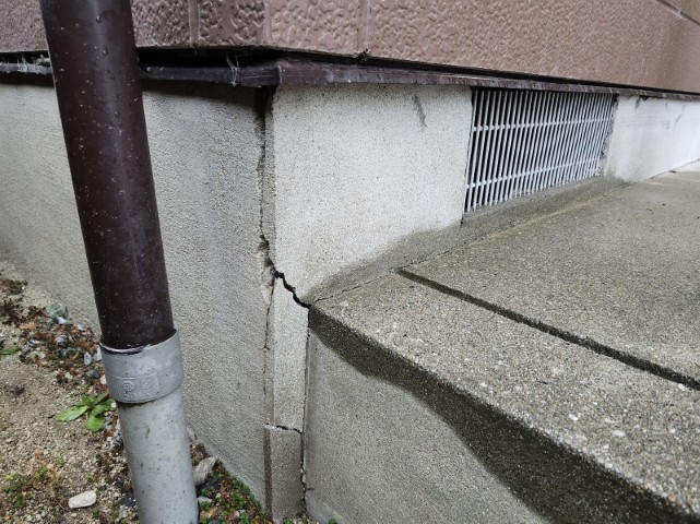 基礎巾木・現状