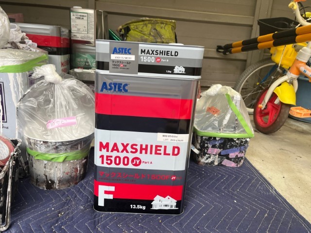 材料・マックスシールド1500F（フッ素塗料）