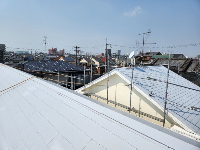 カラーベスト屋根・完了