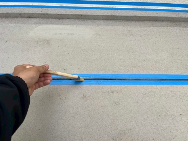 通路土間・プライマー散布