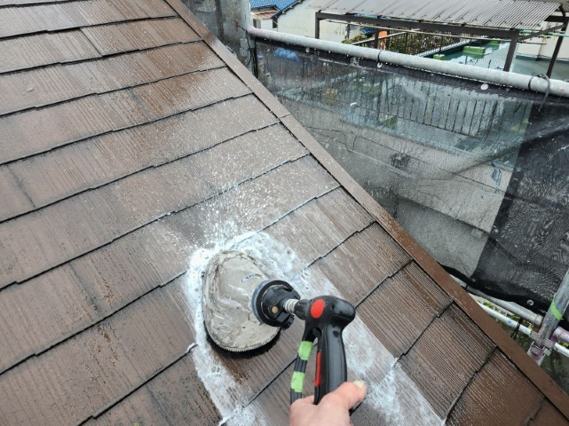 屋根・高圧洗浄