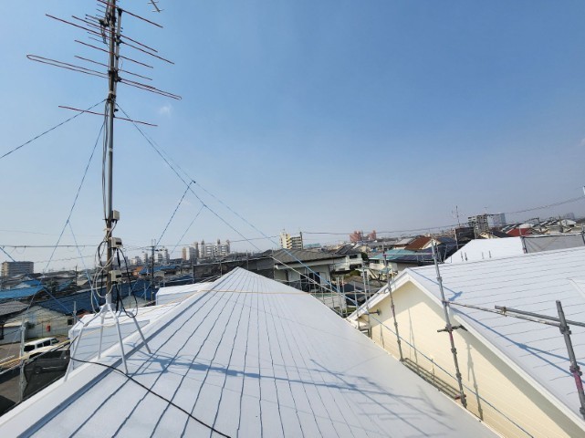屋根・完了