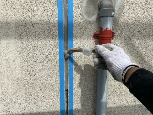 外壁・プライマー散布