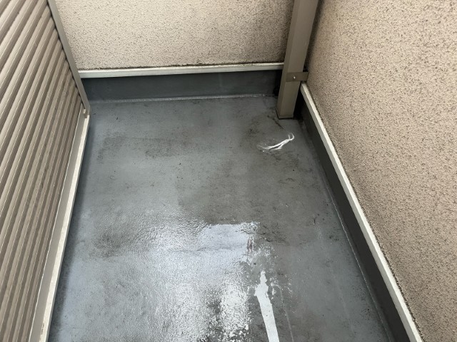 ベランダ土間・現状