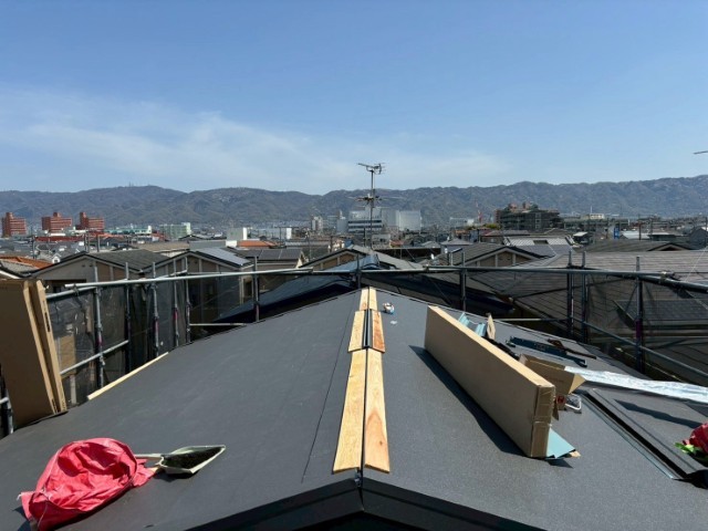 屋根・胸板金下地処理