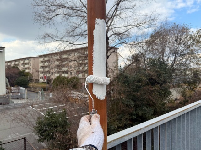 外灯・下塗り