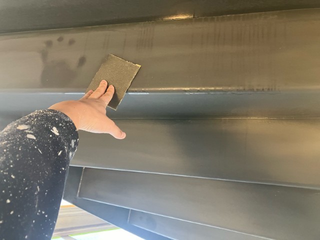 階段裏・欠損部分・現状
