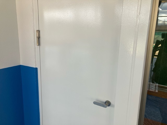 内部鉄扉・完了