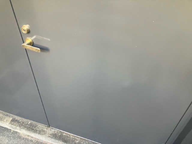 外部鉄扉・完了