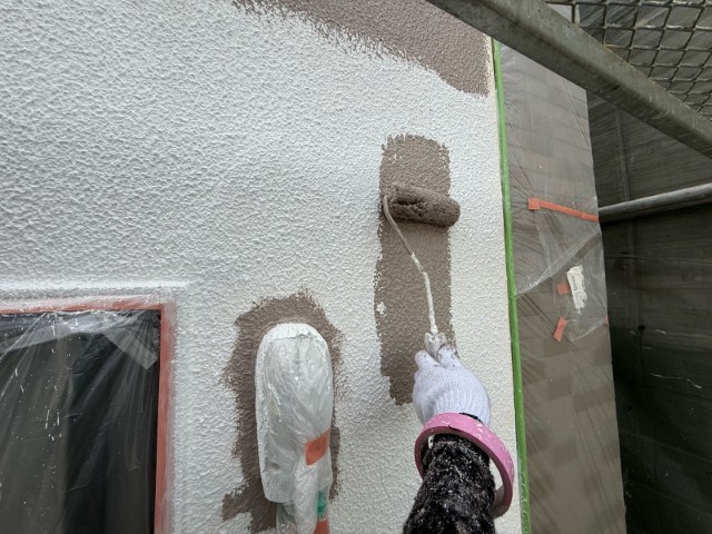 クラック・上塗り１回目