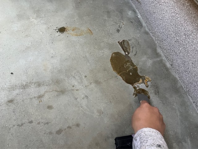 ベランダ土間・清掃