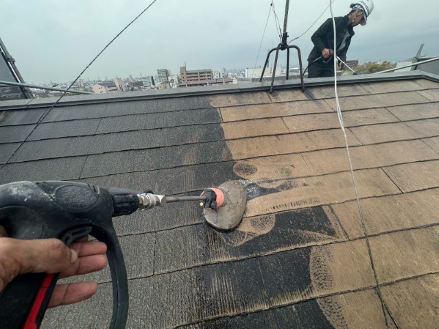 屋根・高圧洗浄