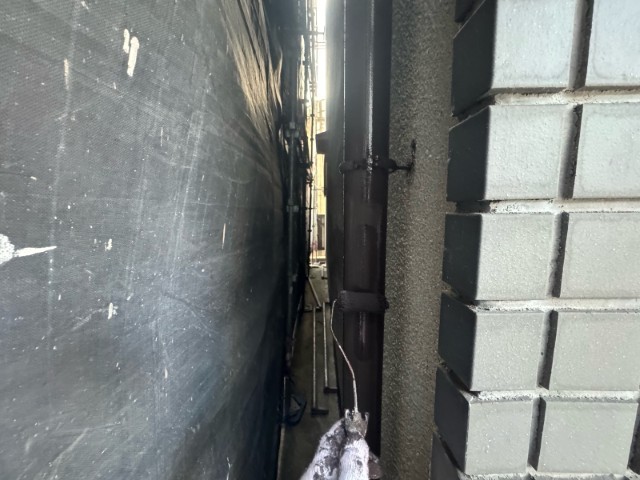 樋・上塗り１回目