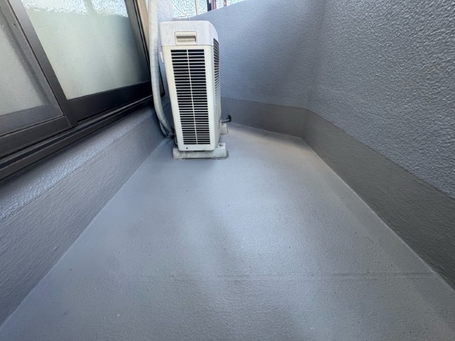 ベランダ土間・完了