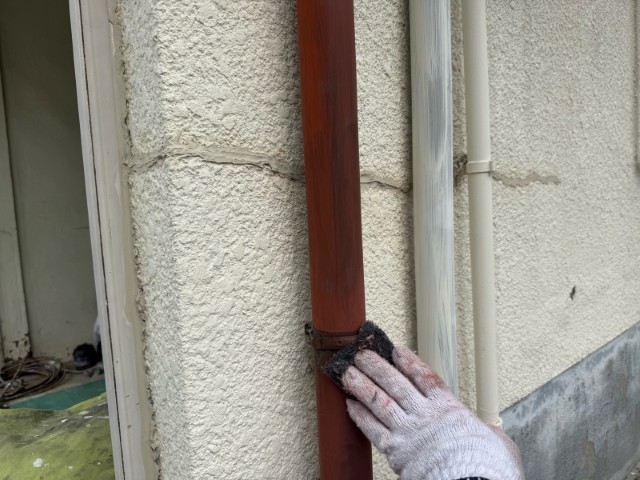竪樋・目ざらし