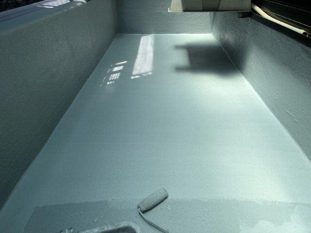 ベランダ土間・保護防水材2回目（L3）