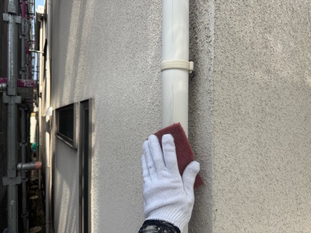 竪樋・目ざらし
