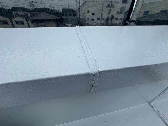折込折半屋根・ジョイントシールド