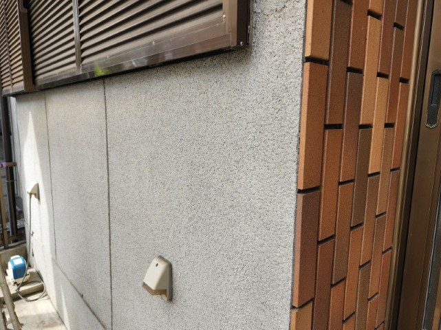 モルタル壁・現状