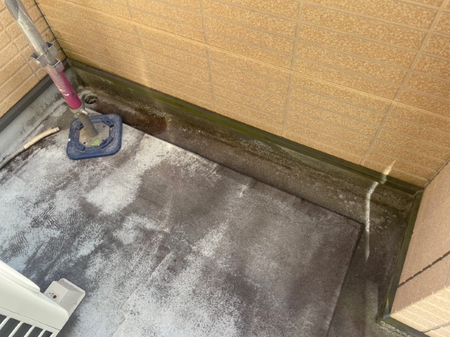 ベランダ土間・現状