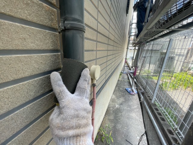 竪樋・目ざらし