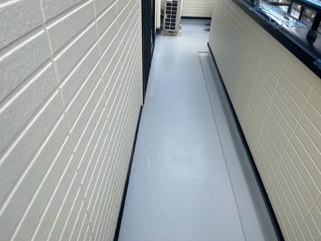 ベランダ土間・完了