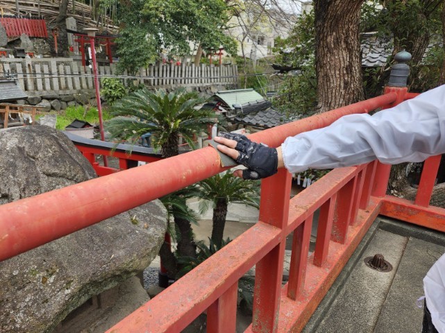 手摺・目ざらし