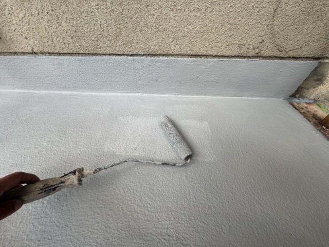 ベランダ土間・保護防水材２回目（L3）