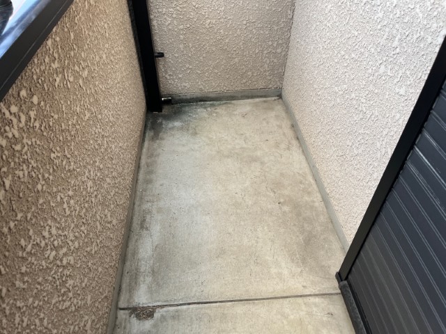 ベランダ土間・現状