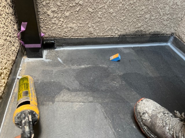ベランダ土間・下地処理