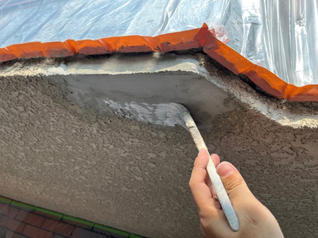 欠損・下塗り