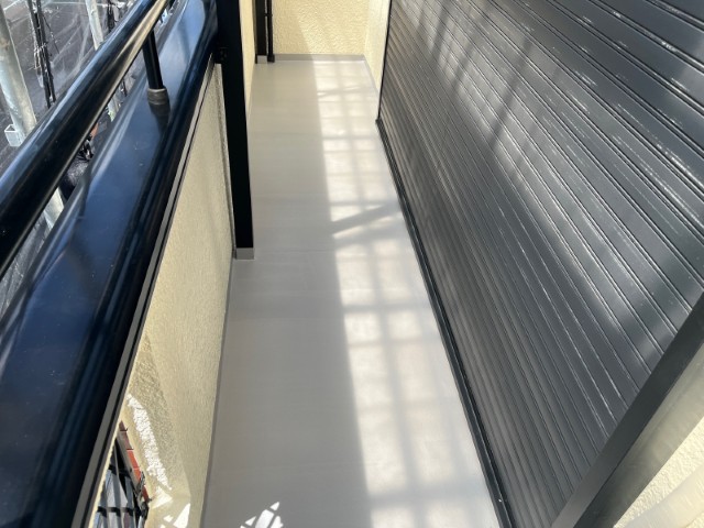 ベランダ土間・完了