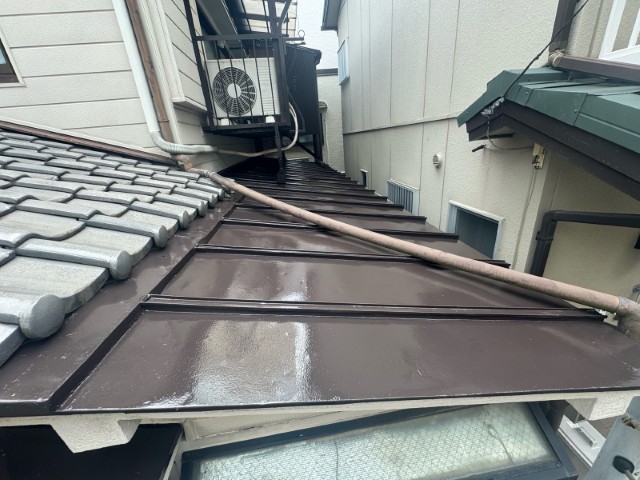 折半屋根・完了