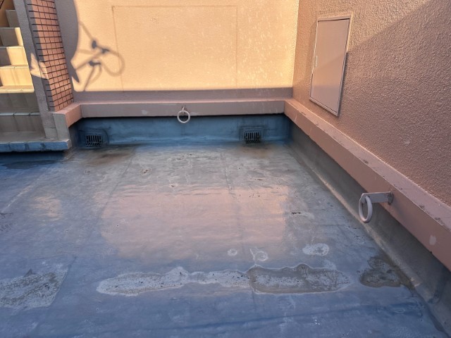 12階塔屋土間・現状