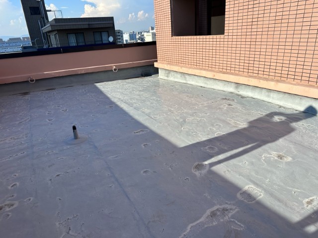 8階陸屋根・現状