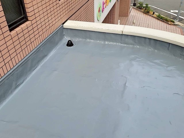 エントランスス上部・完了